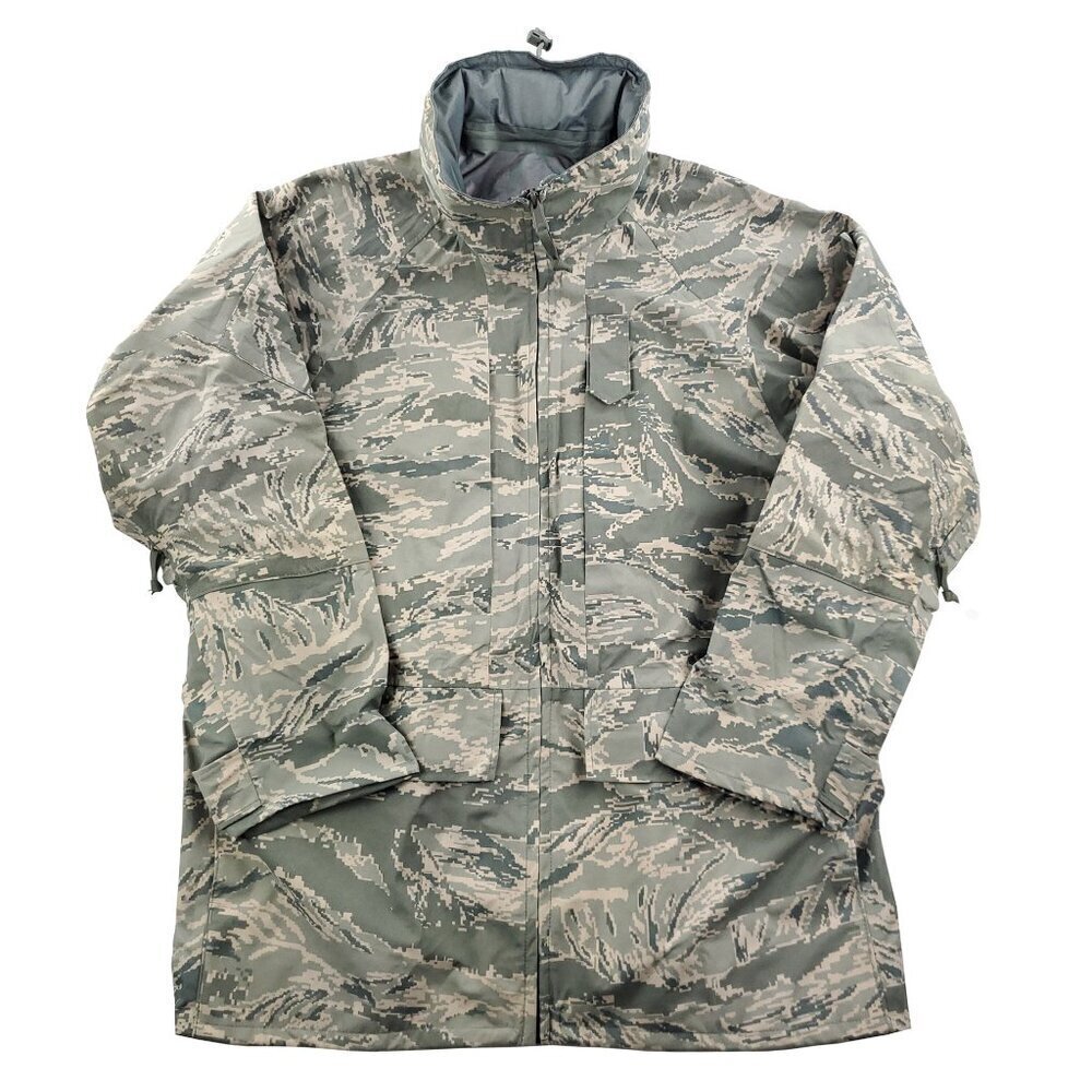 Military Parka All Purpose Environmental Camo APECS Men's Large Long NWOT